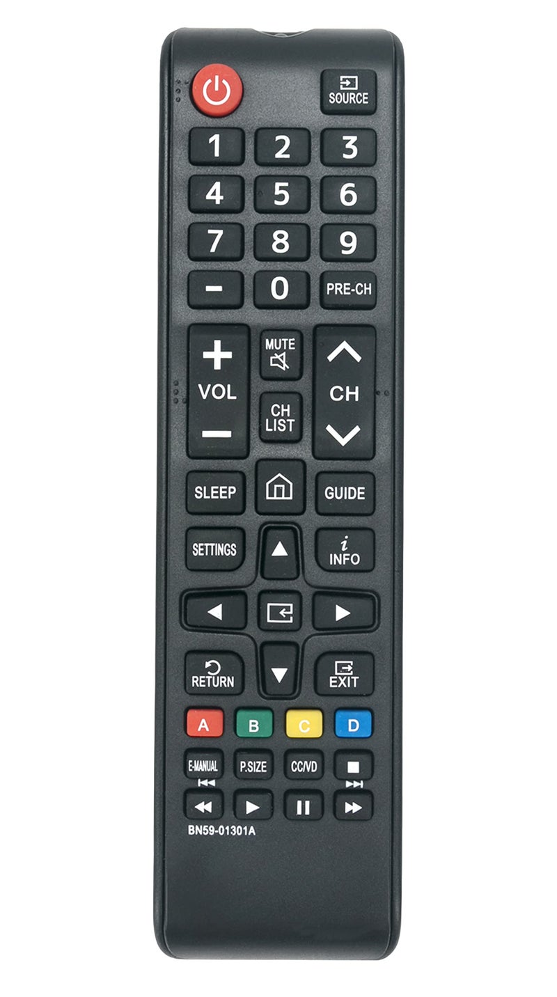 AULCMEET BN59-01301A Replaced TV Remote Compatible with Samsung Smart TV UN75NU7100 UN32N5300 UN32N5300AFXZA UN55NU6900 UN43NU6900 UN50NU6900 UN65NU6900 UN75NU6900 UN55NU6900FXZA UN43NU6900FXZA UN50NU6900FXZA - Image 1